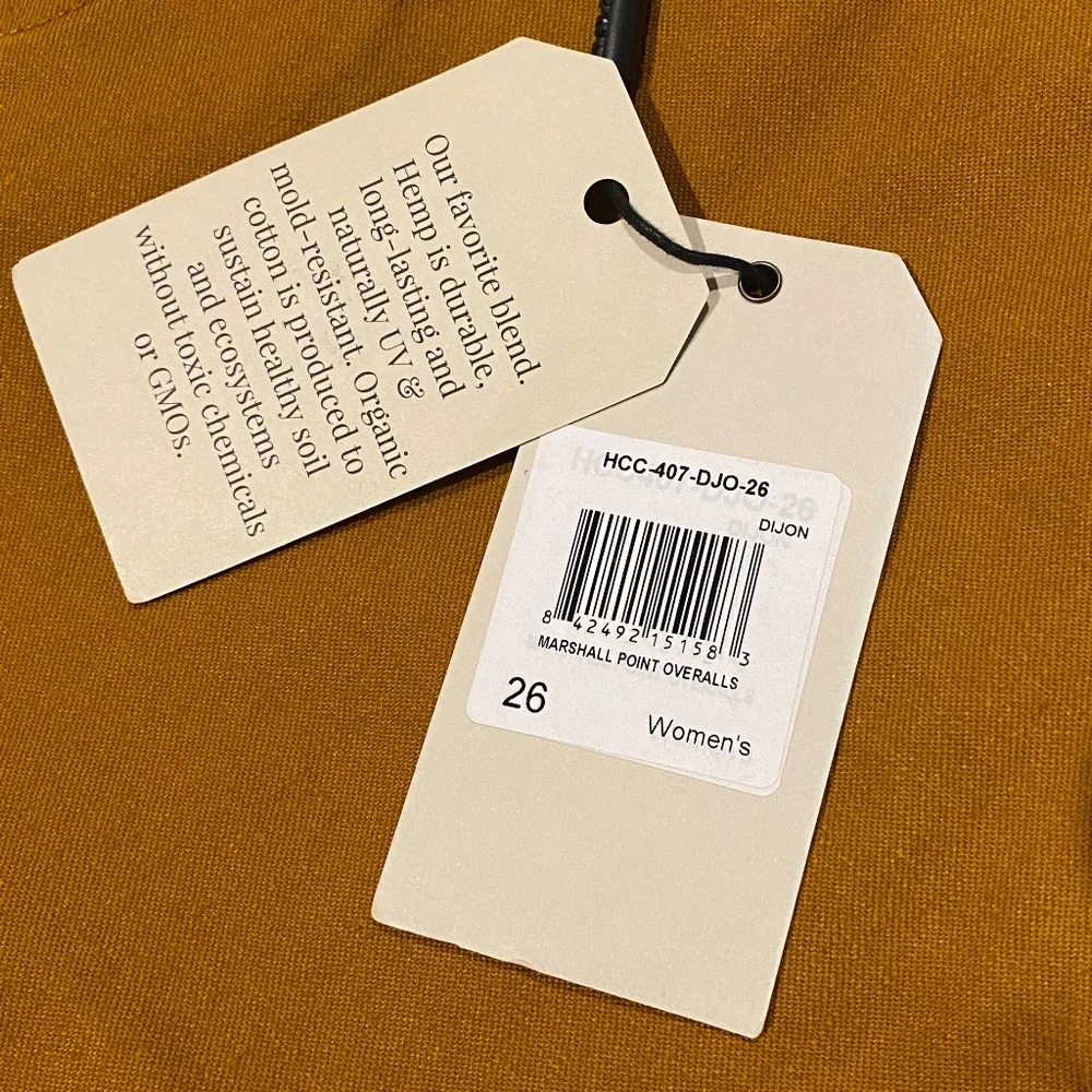 Roamers Brand Marshall Point Overalls in Dijon (Size 26) - Picture 6 of 6